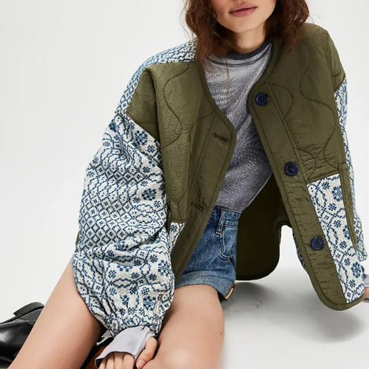 Veste Kimono Matelassée Bohème